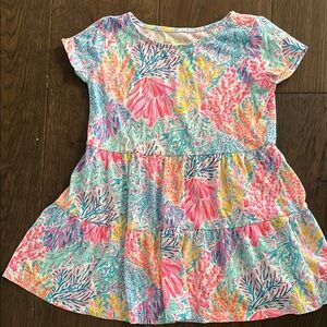 Lilly Pulitzer Girl’s Sz 4-5 Geanna Swing in Splashdance